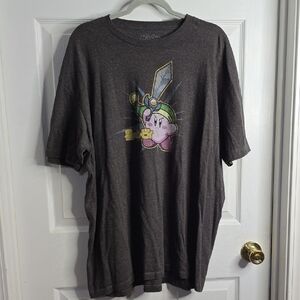 Kids Dark Gray Graphic T-Shirt